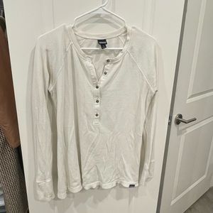 Patagonia waffle knit henley